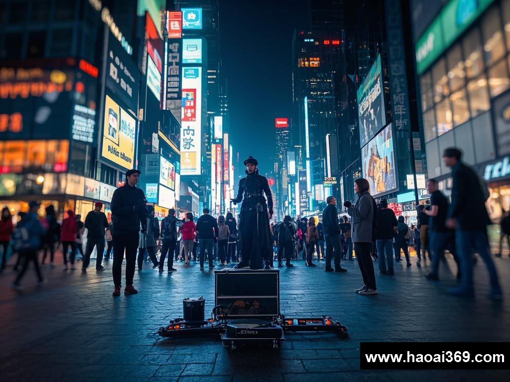 街头的别样邂逅