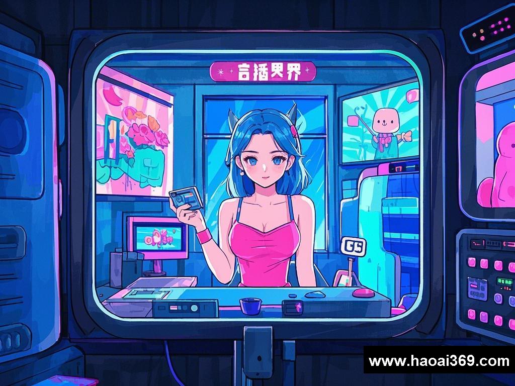 《直播里的多彩世界》