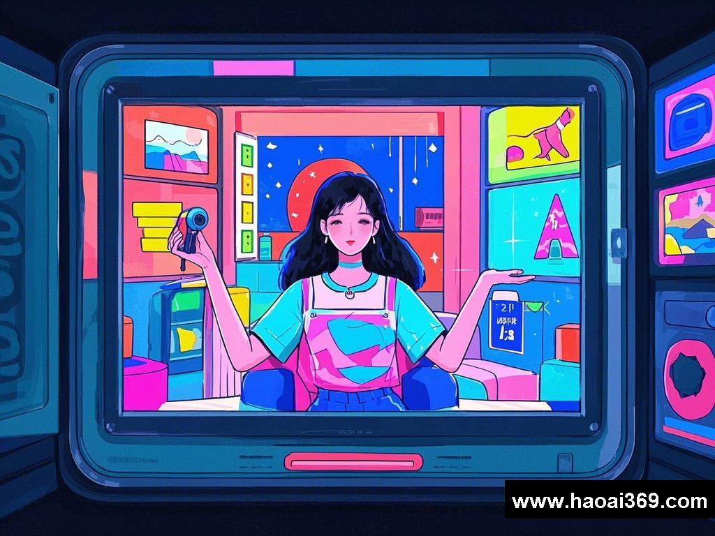 《直播里的多彩世界》