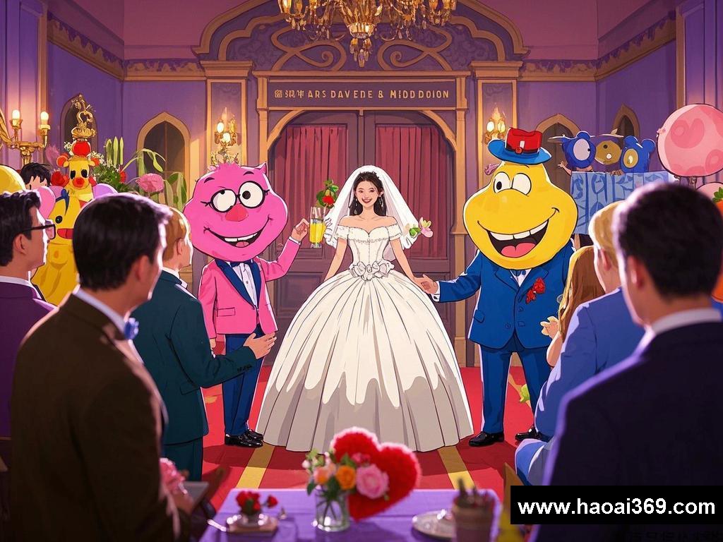 浪漫婚礼中的奇幻与心动瞬间