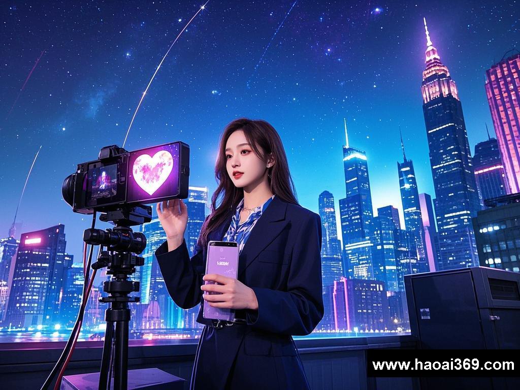 星空下的浪漫直播：跨越视界的心动之旅