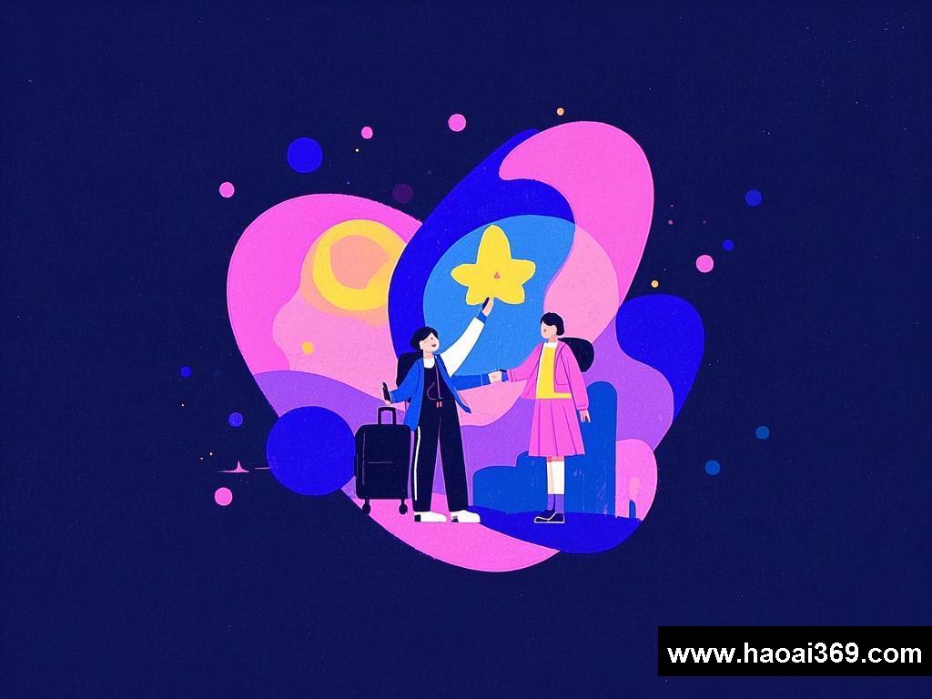 旅途中的抽象浪漫