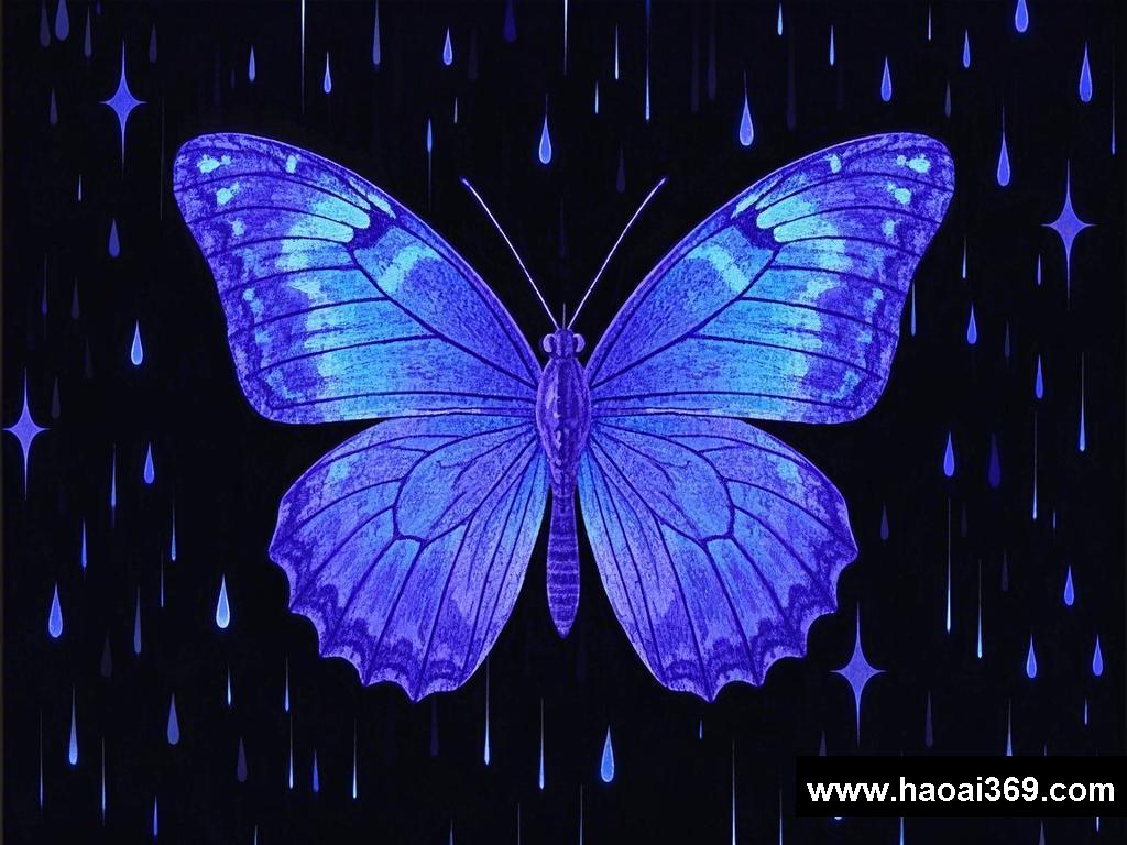 The Enchanting Ink Rain Butterfly (First Edition!)